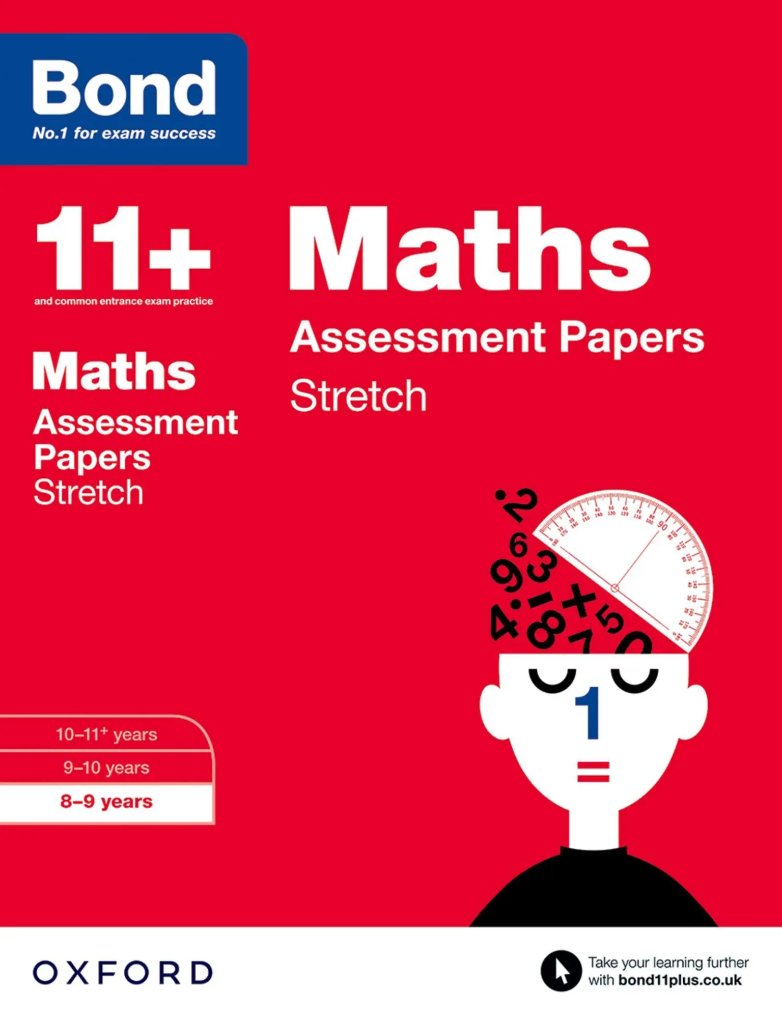 Cover: 9780192742094 | Bond 11+: Maths: Stretch Papers | 8-9 years | Alison Primrose (u. a.)