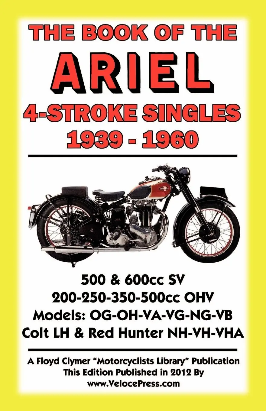 Cover: 9781588502094 | Book of the Ariel 4 Stroke Singles 1939-1960 | Floyd Clymer | Buch