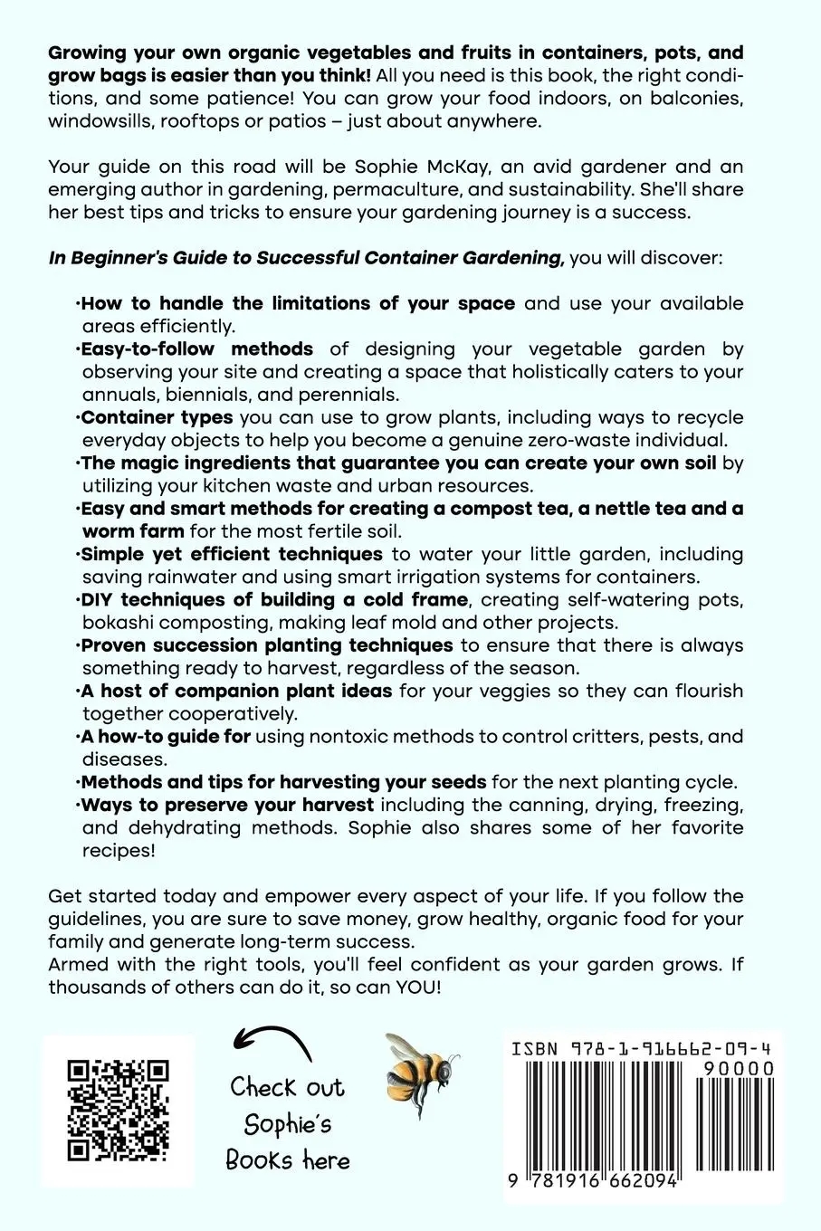 Rückseite: 9781916662094 | Beginner's Guide to Successful Container Gardening (Large Print...