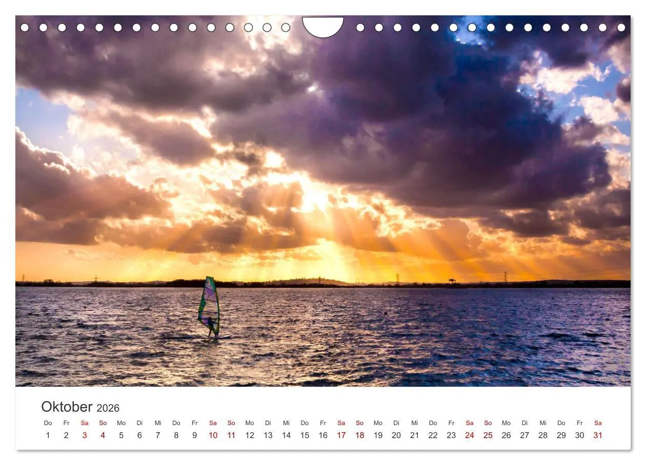 Bild: 9783457552094 | Windsurfen - Wellen und Wind (Wandkalender 2026 DIN A4 quer),...