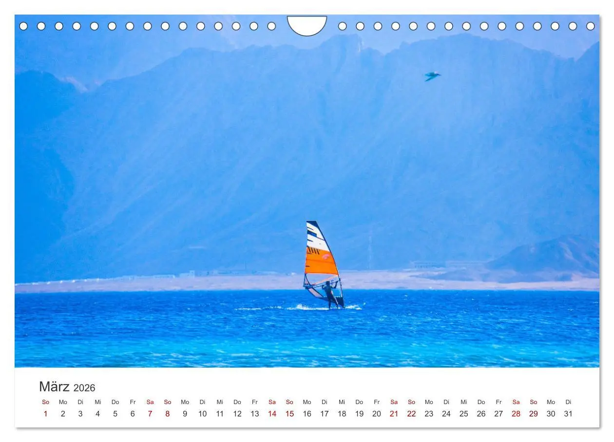 Bild: 9783457552094 | Windsurfen - Wellen und Wind (Wandkalender 2026 DIN A4 quer),...