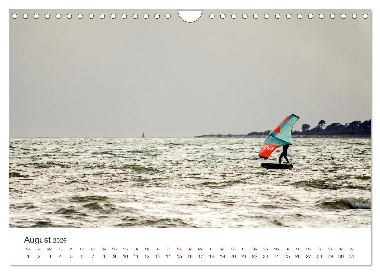 Bild: 9783457552094 | Windsurfen - Wellen und Wind (Wandkalender 2026 DIN A4 quer),...