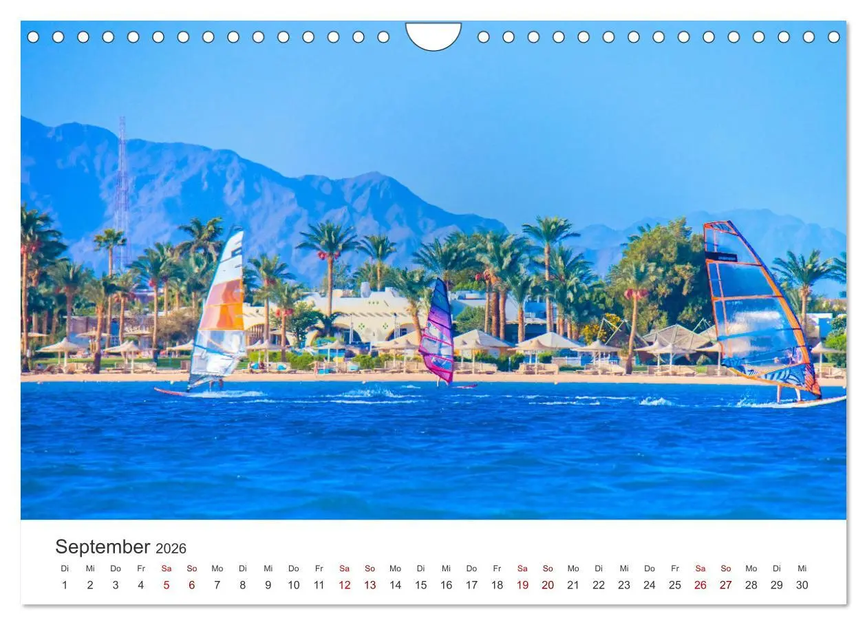 Bild: 9783457552094 | Windsurfen - Wellen und Wind (Wandkalender 2026 DIN A4 quer),...