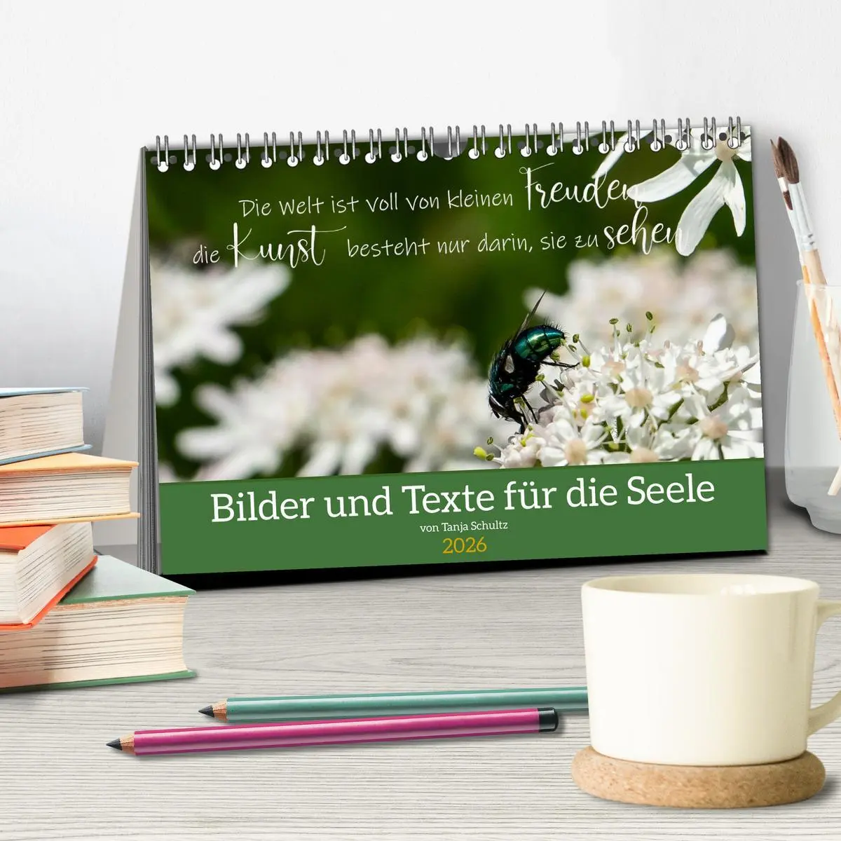 Bild: 9783457622094 | Bilder und Texte für die Seele (Tischkalender 2026 DIN A5 quer),...