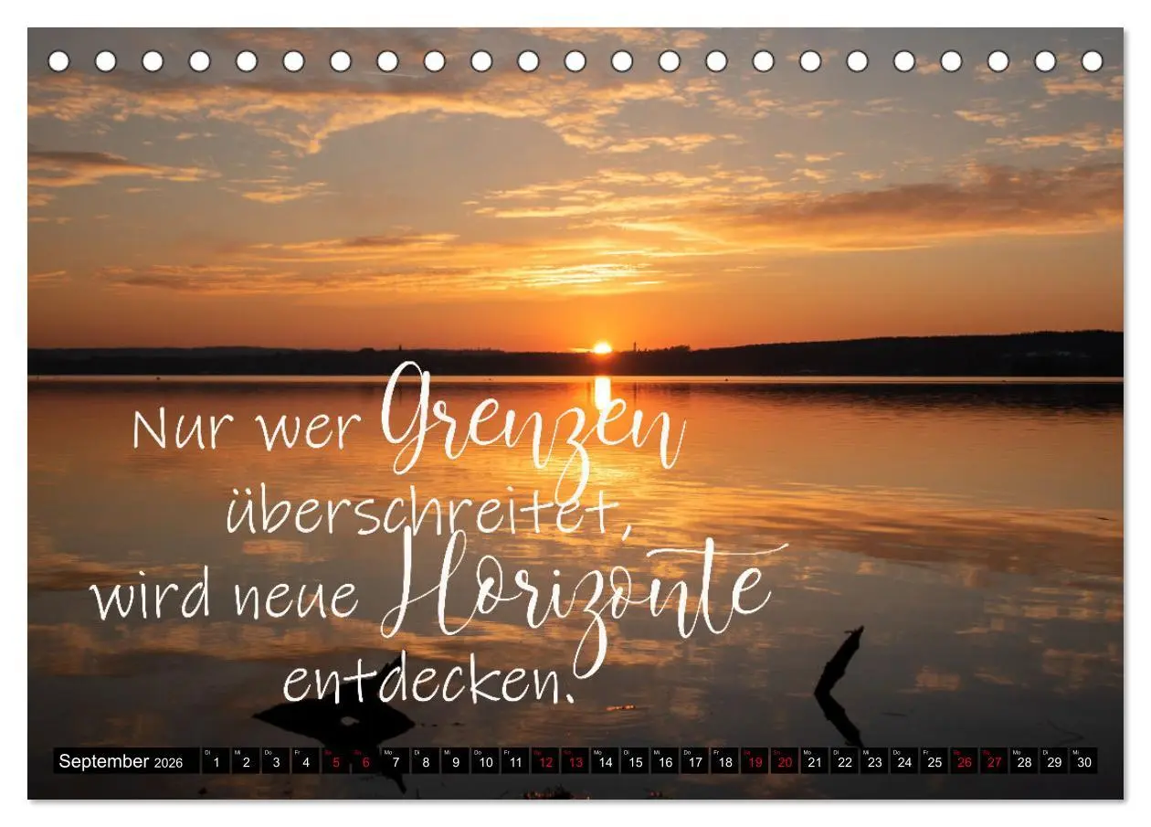 Bild: 9783457622094 | Bilder und Texte für die Seele (Tischkalender 2026 DIN A5 quer),...