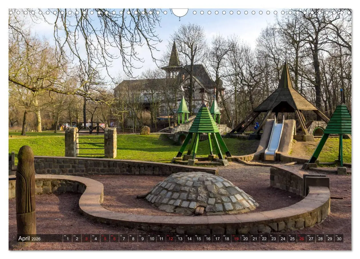 Bild: 9783457792094 | Unterwegs in Halle (Wandkalender 2026 DIN A3 quer), CALVENDO...