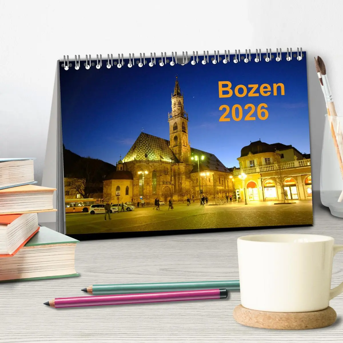 Bild: 9783457862094 | Bozen 2026 (Tischkalender 2026 DIN A5 quer), CALVENDO Monatskalender
