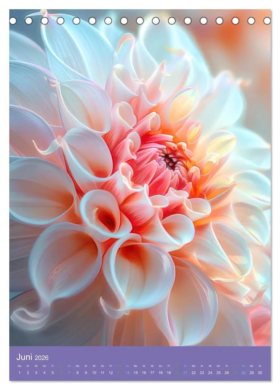 Bild: 9783516262094 | Blumen der Fantasie (Tischkalender 2026 DIN A5 hoch), CALVENDO...