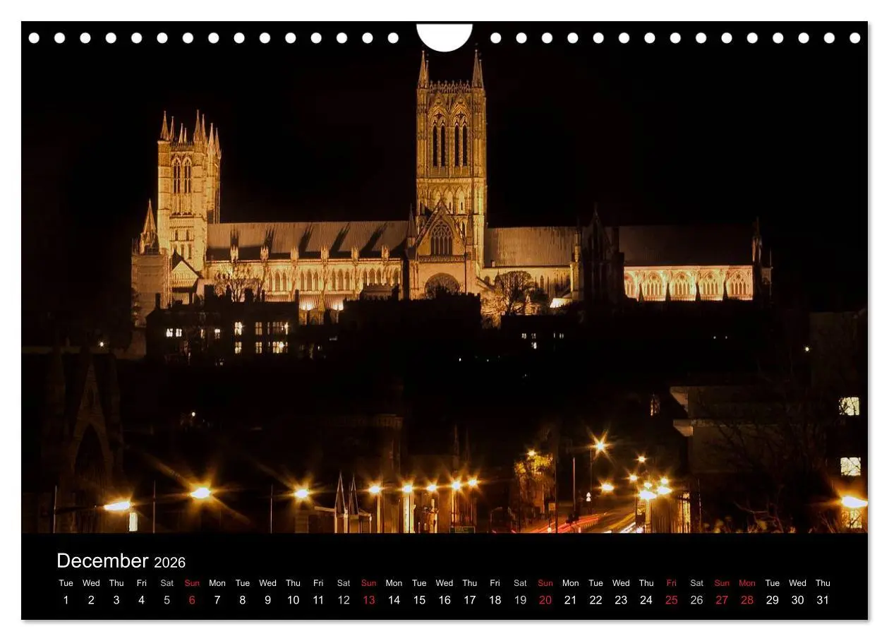 Bild: 9783516572094 | Anglican Cathedrals (Wall Calendar 2026 DIN A4 landscape), CALVENDO...