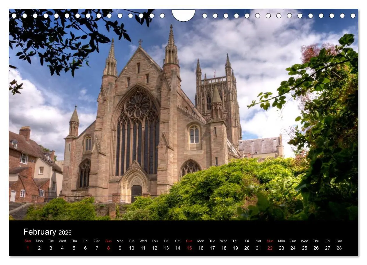 Bild: 9783516572094 | Anglican Cathedrals (Wall Calendar 2026 DIN A4 landscape), CALVENDO...