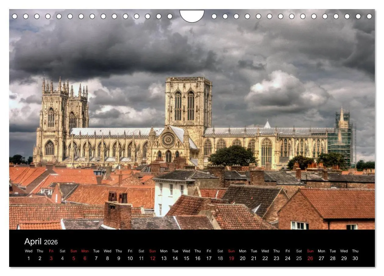 Bild: 9783516572094 | Anglican Cathedrals (Wall Calendar 2026 DIN A4 landscape), CALVENDO...