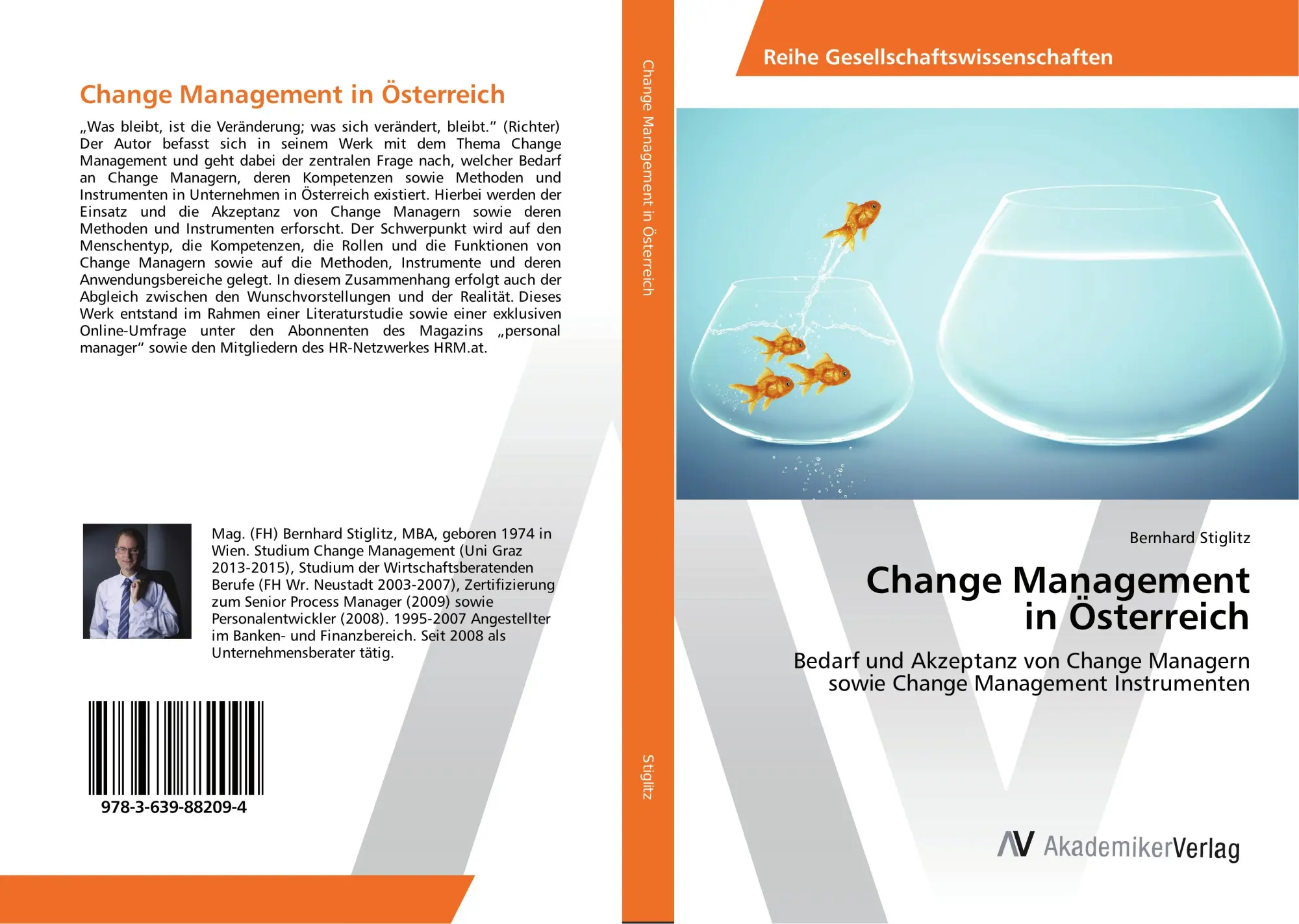 Cover: 9783639882094 | Change Management in Österreich | Bernhard Stiglitz | Taschenbuch