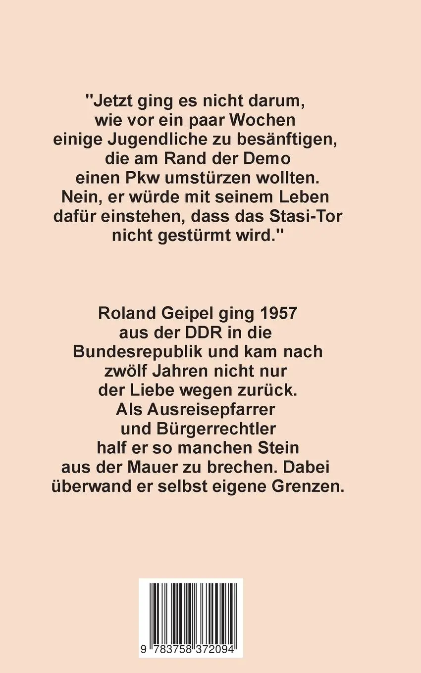 Rückseite: 9783758372094 | Geipel der Grenzgänger | Romanbiografie | Kurt Dietmar Walther | Buch