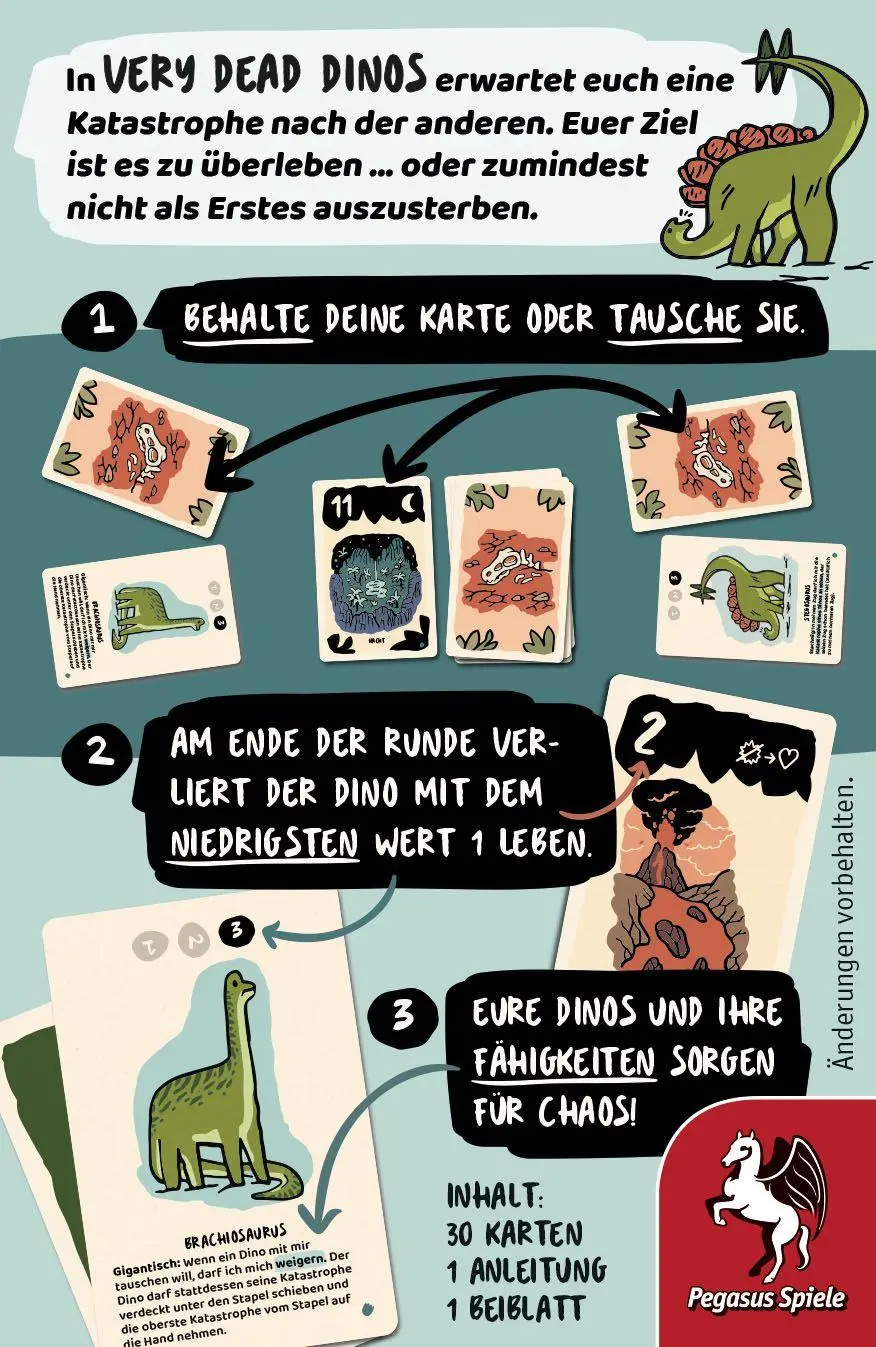 Bild: 4250231742194 | Very Dead Dinos - Brachio | Spiel | 18522G | Deutsch | 2025