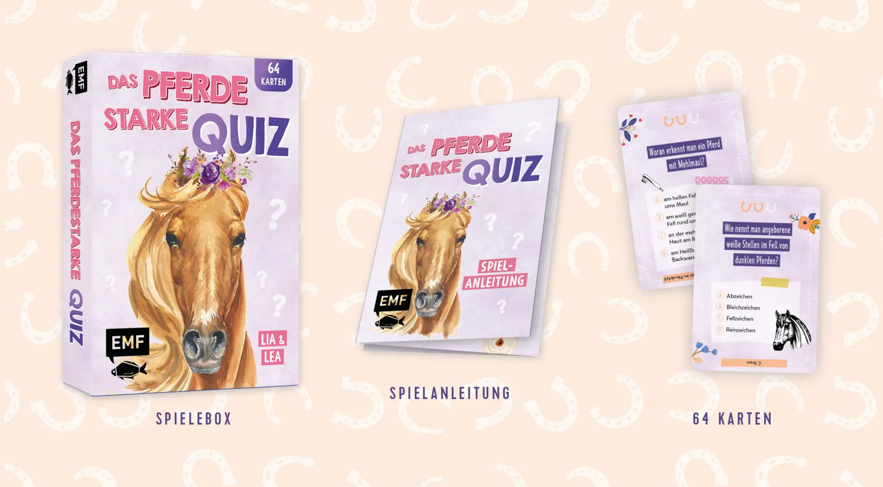Bild: 4260478342194 | Kartenspiel: Das pferdestarke Quiz von den beliebten...