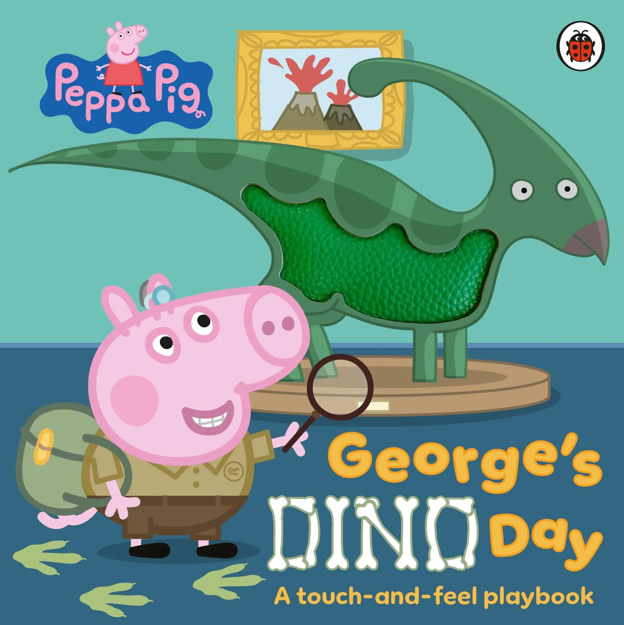 Cover: 9780241782194 | Peppa Pig: George's Dino Day | A touch-and-feel playbook | Buch | 2026