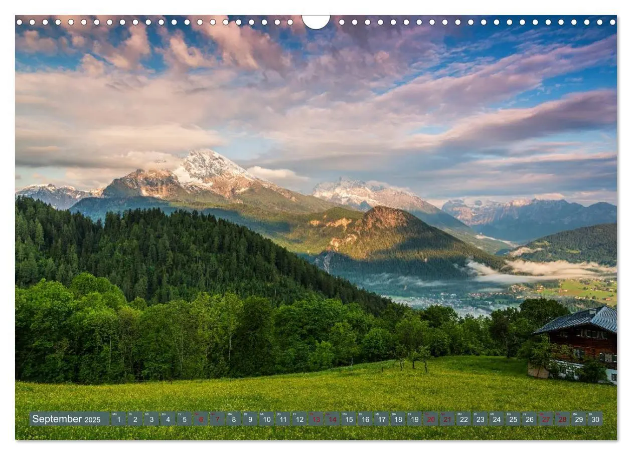 Bild: 9783435452194 | Unterwegs im Berchtesgadener Land 2025 (Wandkalender 2025 DIN A3...