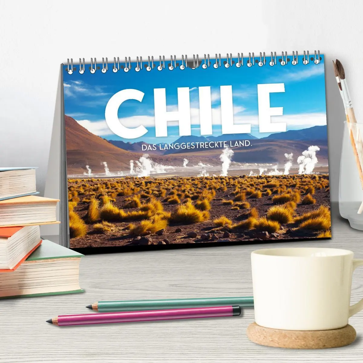 Bild: 9783457612194 | Chile - Das langgestreckte Land. (Tischkalender 2026 DIN A5 quer),...