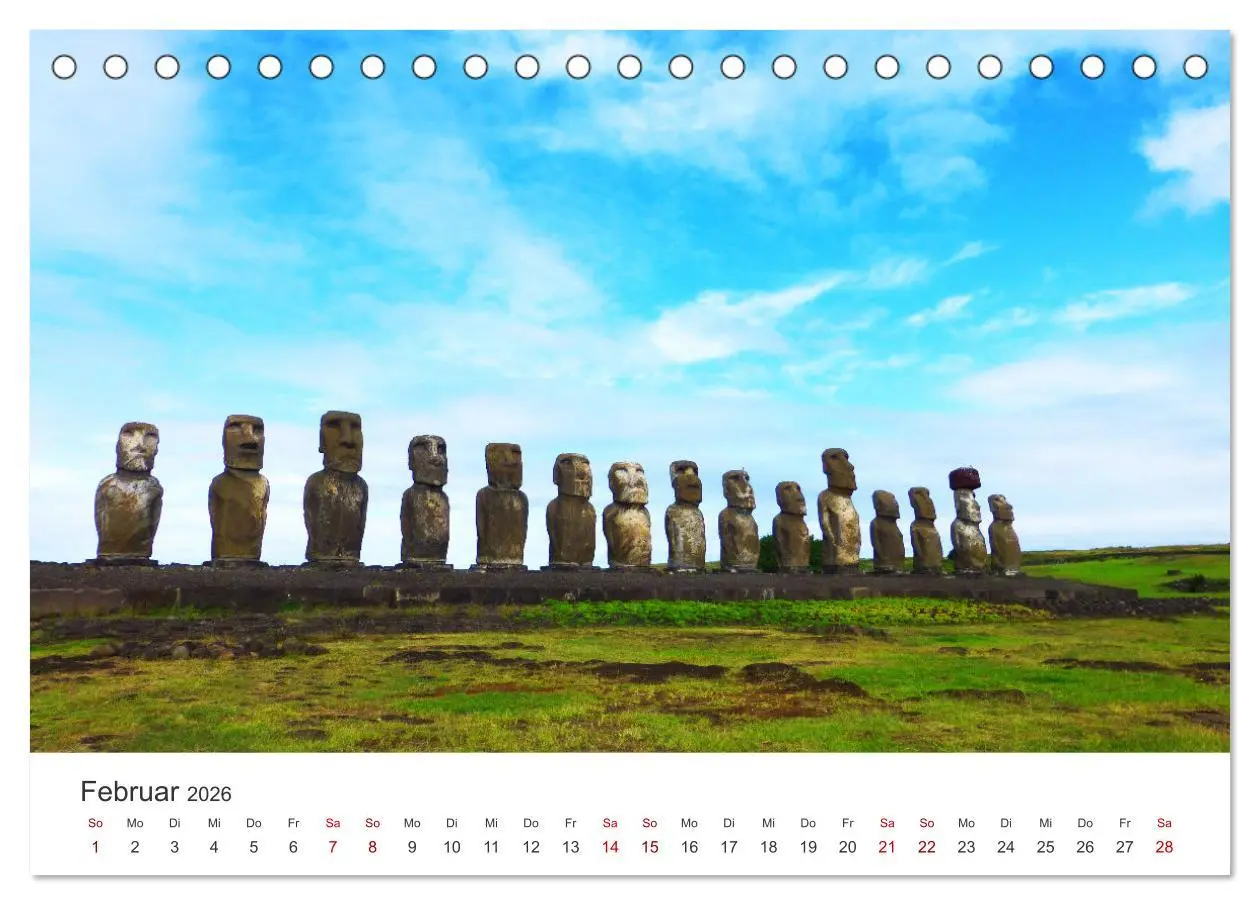 Bild: 9783457612194 | Chile - Das langgestreckte Land. (Tischkalender 2026 DIN A5 quer),...