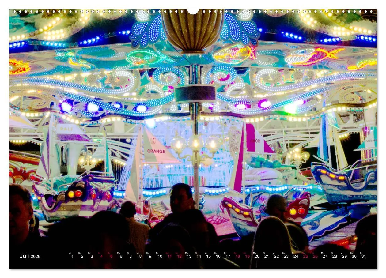 Bild: 9783457782194 | Rheinkirmes in Düsseldorf (Wandkalender 2026 DIN A2 quer), CALVENDO...