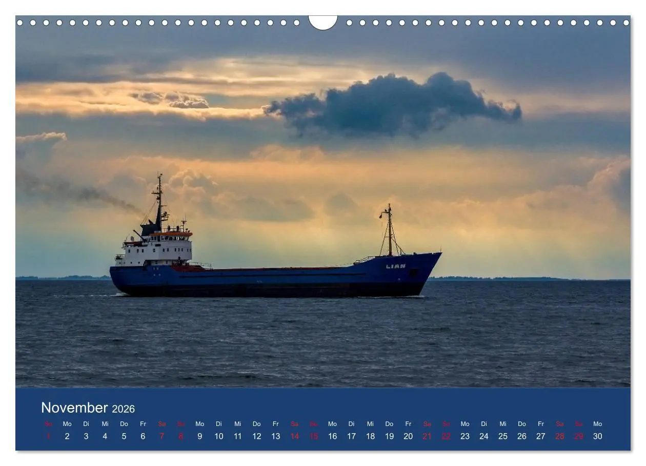 Bild: 9783457852194 | Schiffe - Begegnungen auf Nord- und Ostsee (Wandkalender 2026 DIN...