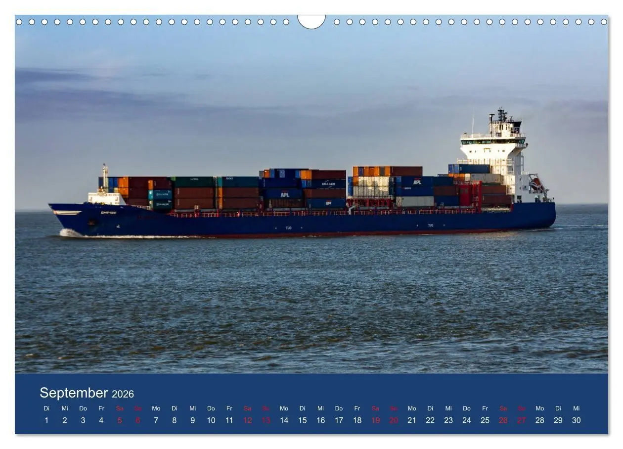 Bild: 9783457852194 | Schiffe - Begegnungen auf Nord- und Ostsee (Wandkalender 2026 DIN...