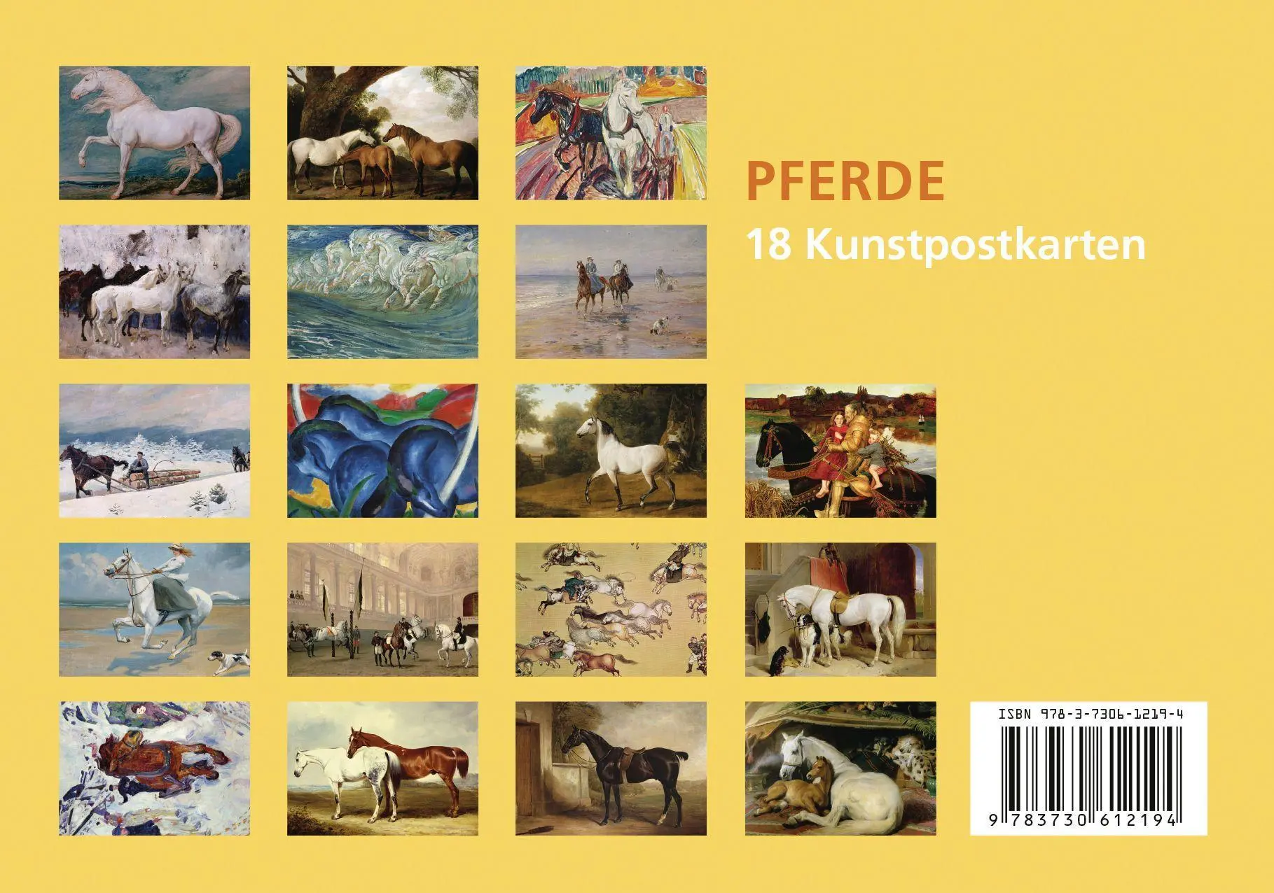 Bild: 9783730612194 | Postkarten-Set Pferde | Anaconda Verlag | Taschenbuch | 20 S. | 2023