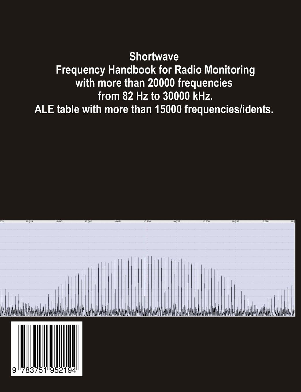 Rückseite: 9783751952194 | Frequency Handbook for Radio Monitoring HF | Edition 2022 | Proesch