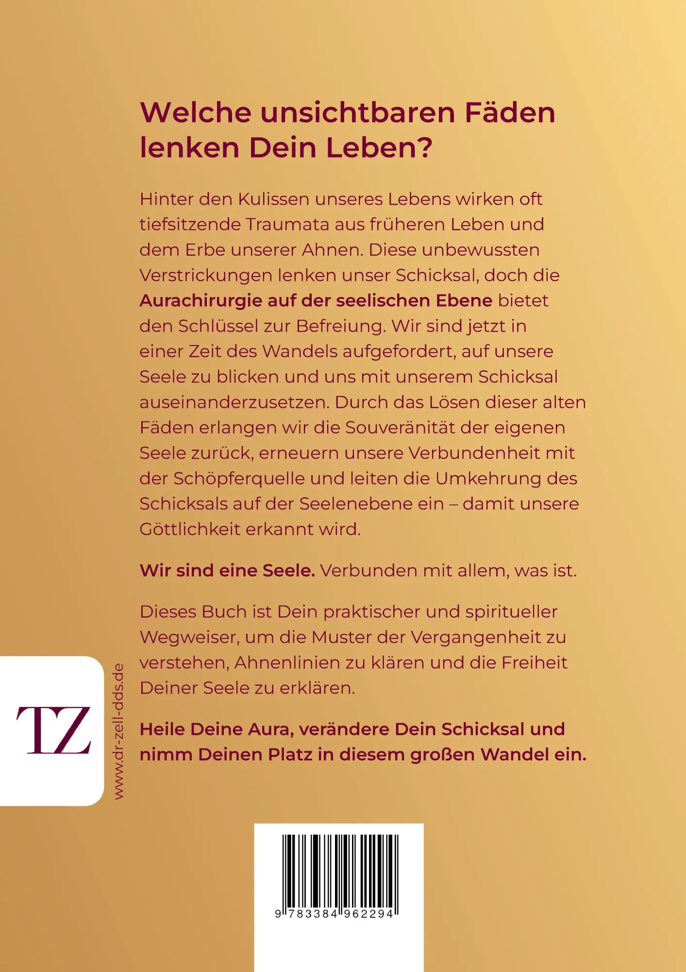 Rückseite: 9783384962294 | Auch Seelenkleider haben Löcher | Thomas H. Zell | Taschenbuch | 2026