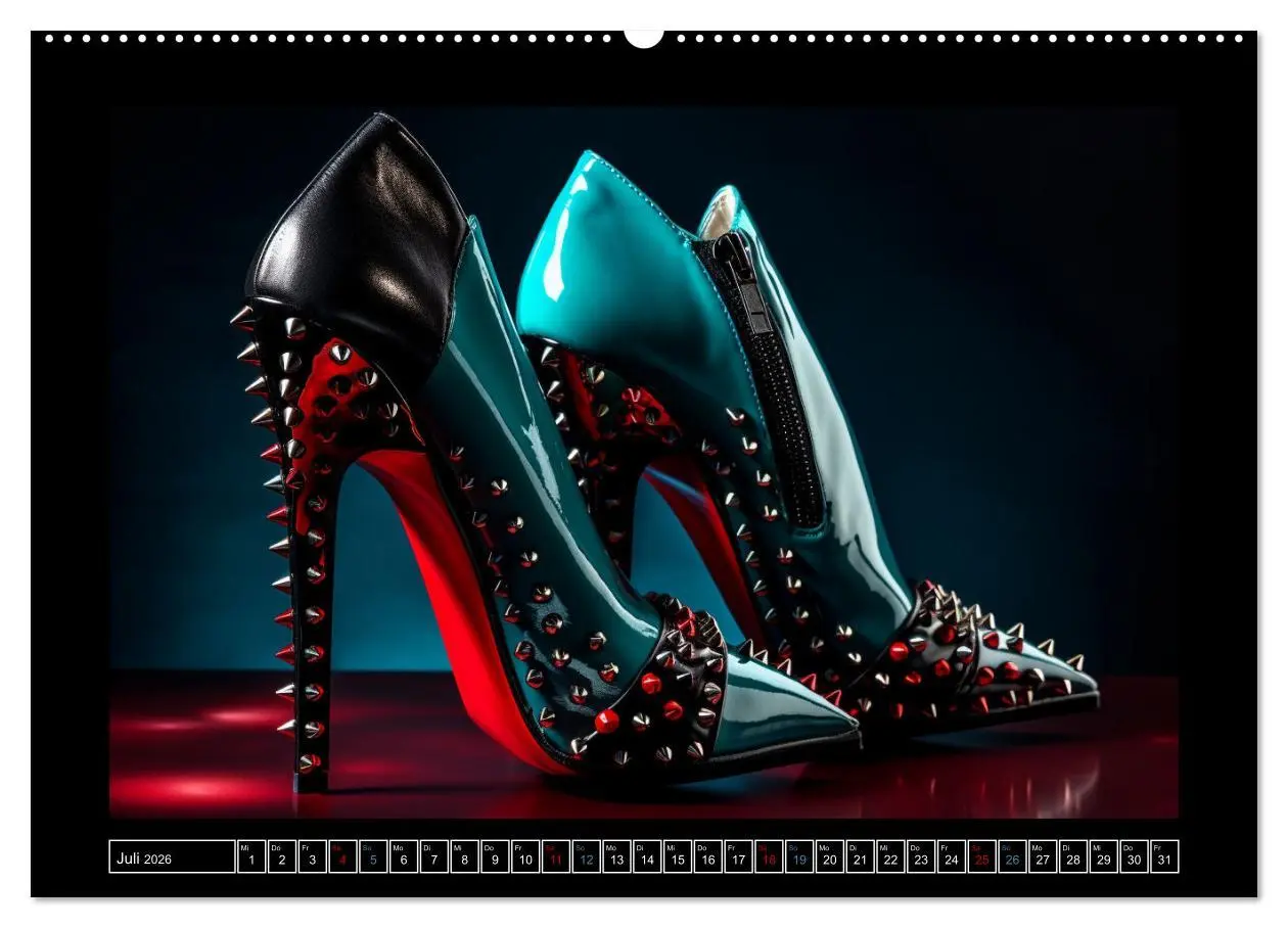 Bild: 9783457532294 | high heel verführerisch schön (hochwertiger Premium Wandkalender...