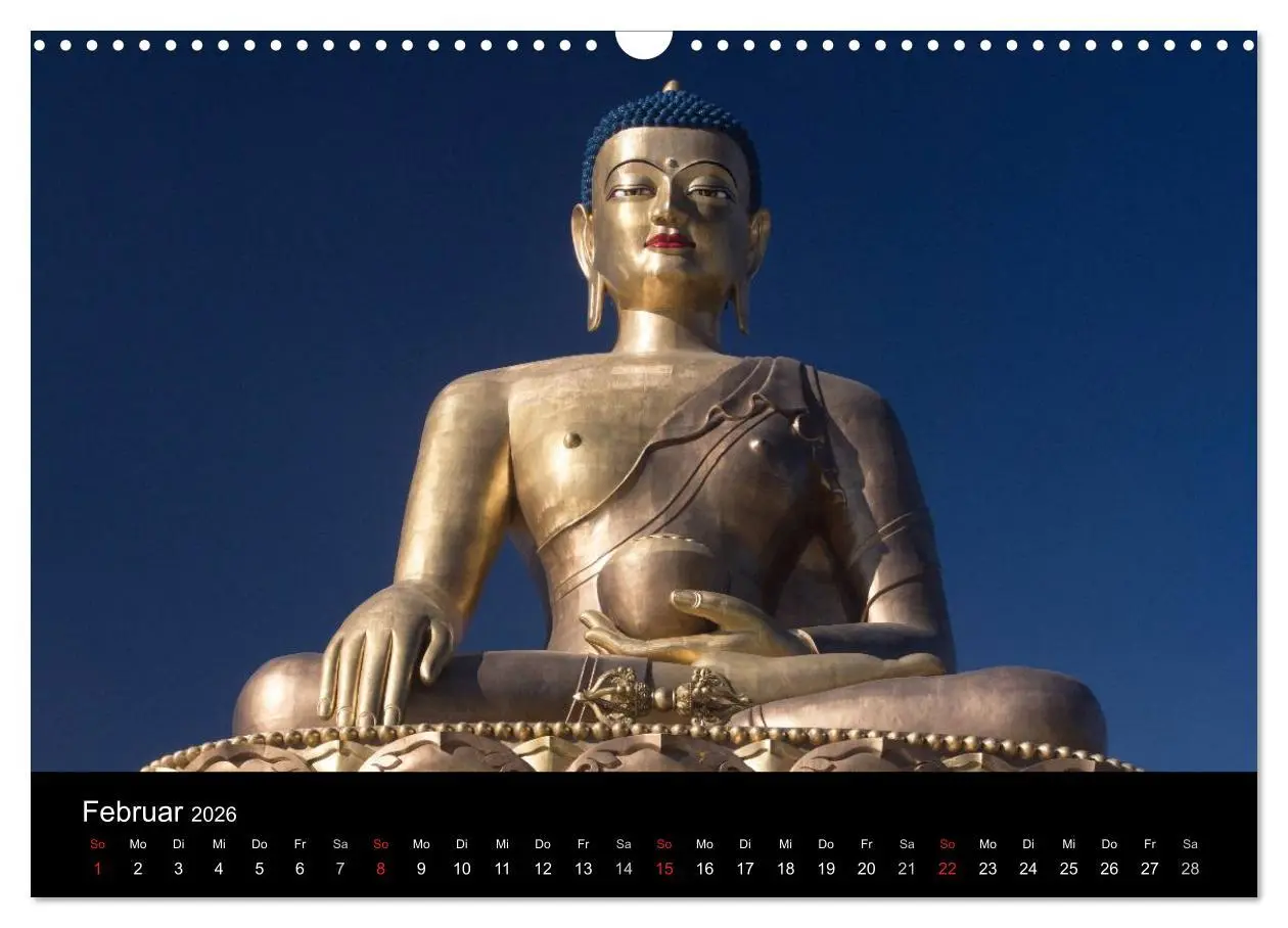 Bild: 9783516172294 | Bhutan 2026 - Land des Donnerdrachens (Wandkalender 2026 DIN A3...