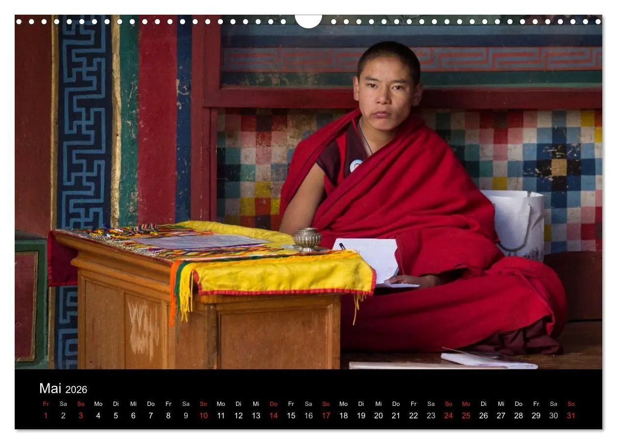 Bild: 9783516172294 | Bhutan 2026 - Land des Donnerdrachens (Wandkalender 2026 DIN A3...
