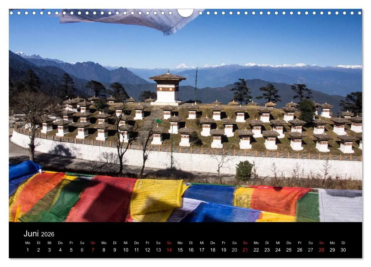 Bild: 9783516172294 | Bhutan 2026 - Land des Donnerdrachens (Wandkalender 2026 DIN A3...