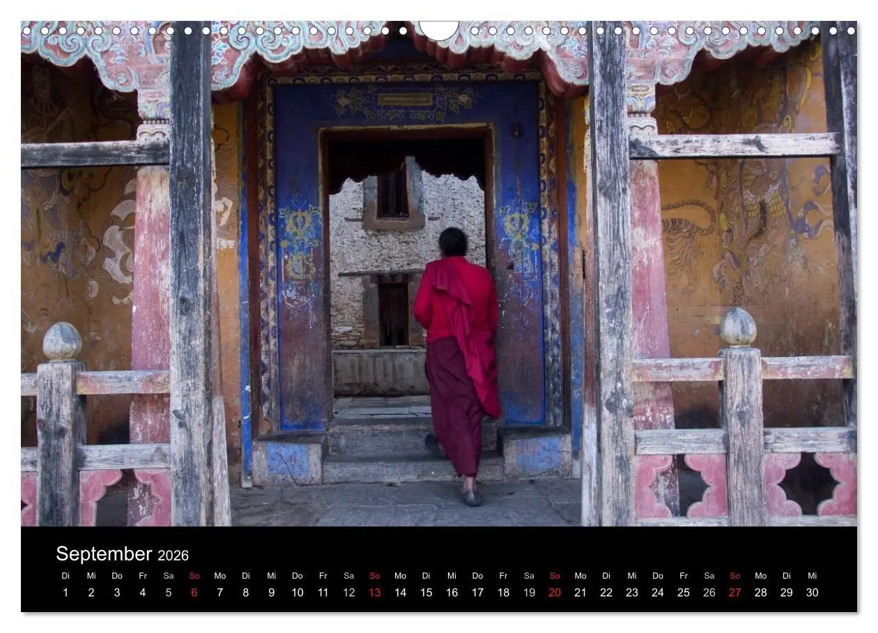 Bild: 9783516172294 | Bhutan 2026 - Land des Donnerdrachens (Wandkalender 2026 DIN A3...