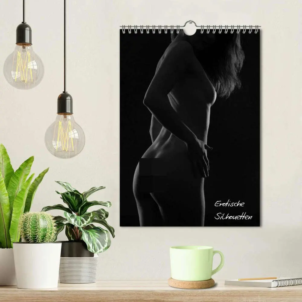 Bild: 9783516482294 | Erotische Silhouetten / CH-Version (Wandkalender 2026 DIN A4 hoch),...