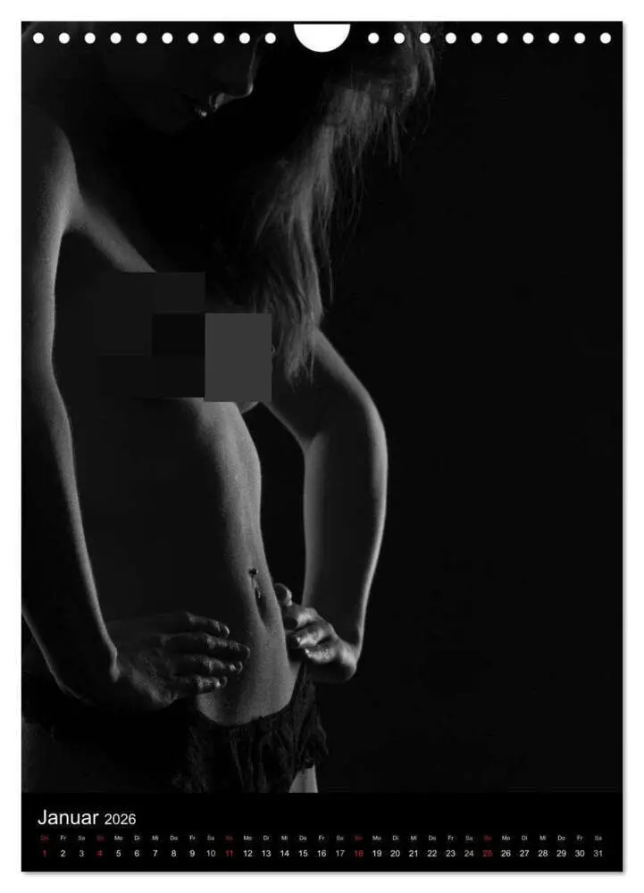Bild: 9783516482294 | Erotische Silhouetten / CH-Version (Wandkalender 2026 DIN A4 hoch),...