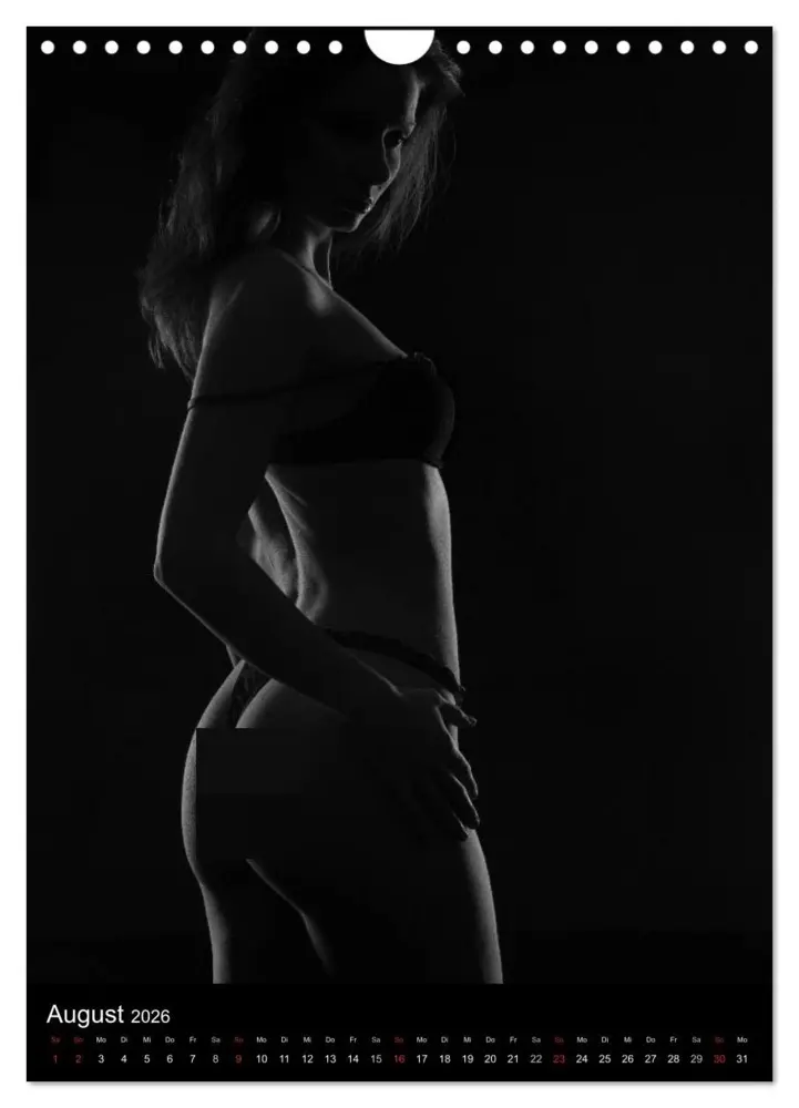 Bild: 9783516482294 | Erotische Silhouetten / CH-Version (Wandkalender 2026 DIN A4 hoch),...
