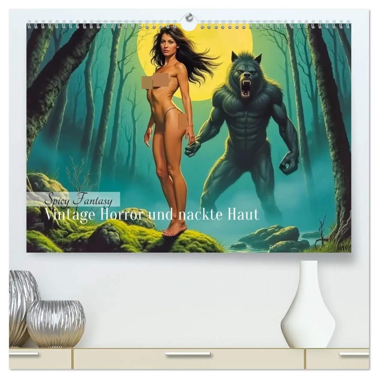 Cover: 9783516622294 | Spicy Fantasy - Vintage Horror und nackte Haut (hochwertiger...