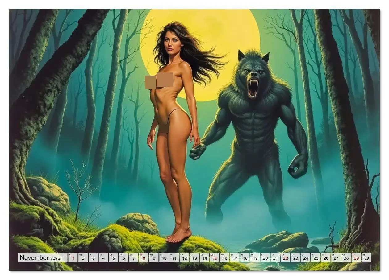 Bild: 9783516622294 | Spicy Fantasy - Vintage Horror und nackte Haut (hochwertiger...