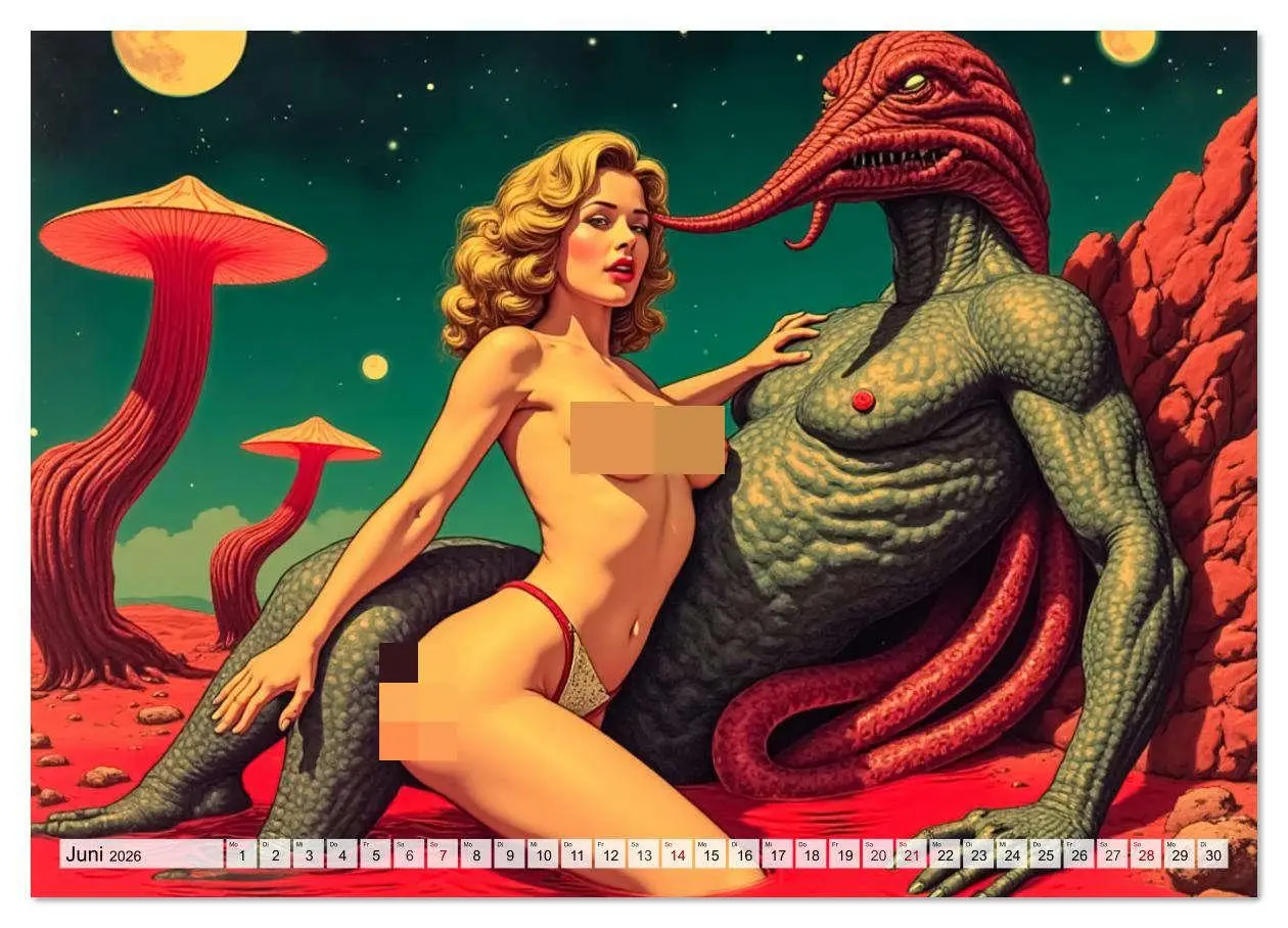 Bild: 9783516622294 | Spicy Fantasy - Vintage Horror und nackte Haut (hochwertiger...