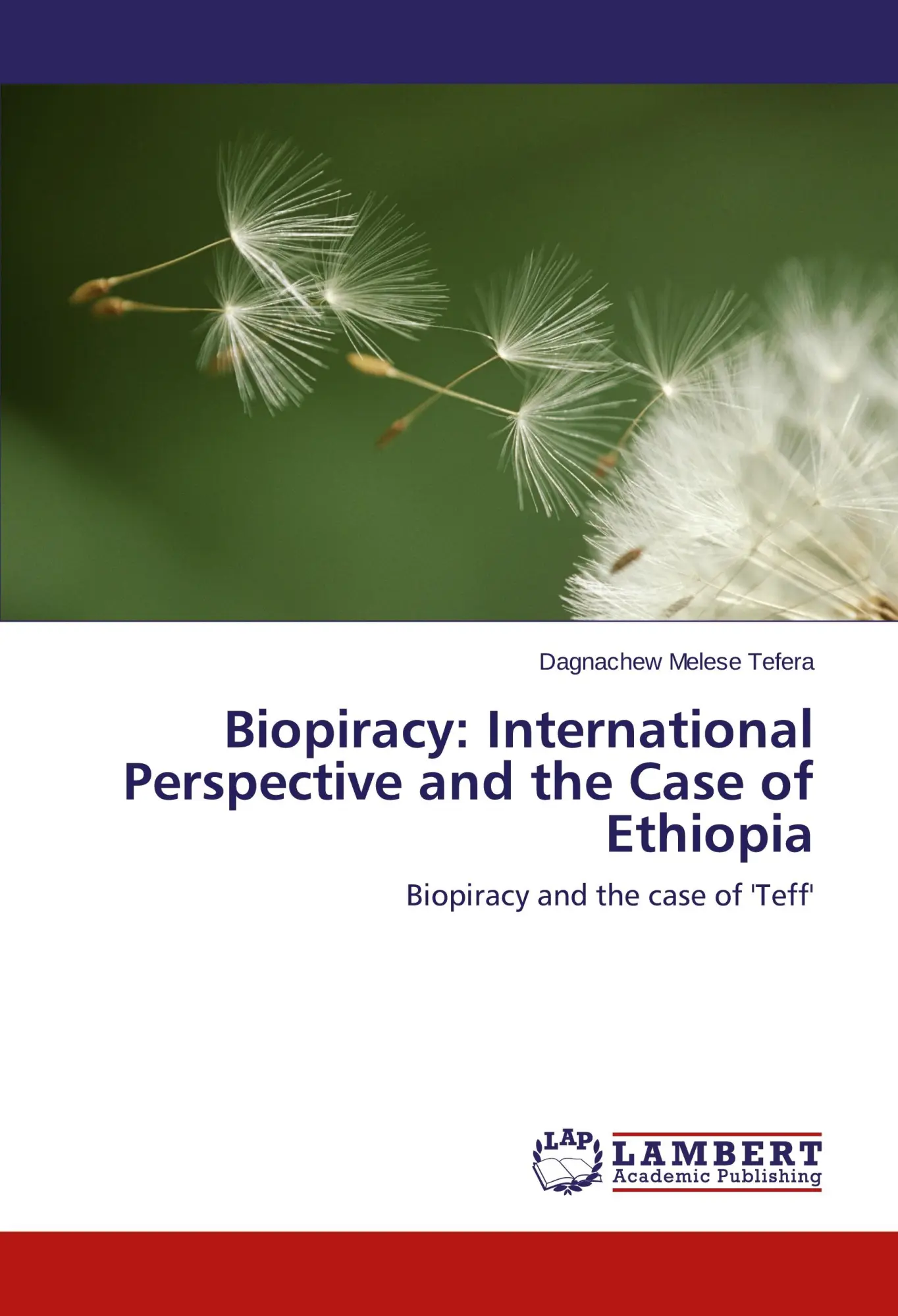 Cover: 9783659662294 | Biopiracy: International Perspective and the Case of Ethiopia | Tefera