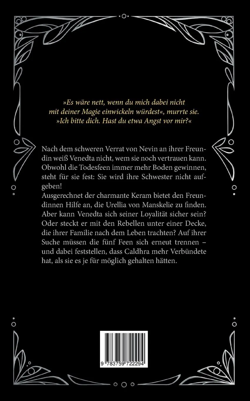 Rückseite: 9783759722294 | Urellias | Die Leuchtende | Sophie Anschütz | Taschenbuch | Urellias