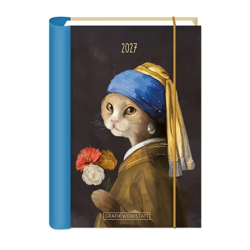 Cover: 9783986362294 | Terminplaner 2027 Tierisch kunstvoll | Terminplaner Hardcover | Buch