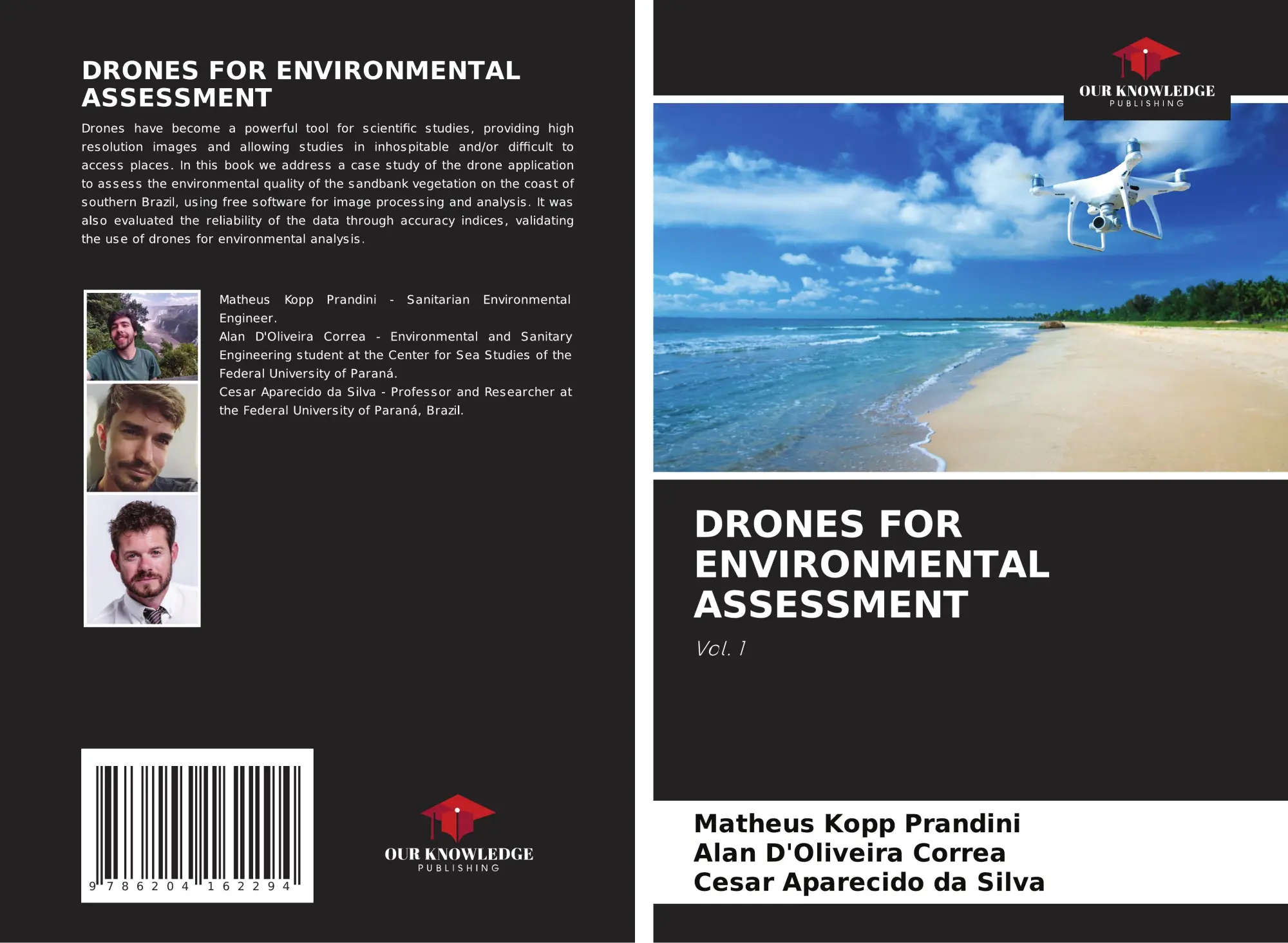 Cover: 9786204162294 | DRONES FOR ENVIRONMENTAL ASSESSMENT | Vol. 1 | Prandini (u. a.) | Buch