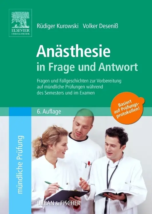 Cover: 9783437412394 | Anästhesie in Frage und Antwort | Volker Deseniß (u. a.) | Taschenbuch