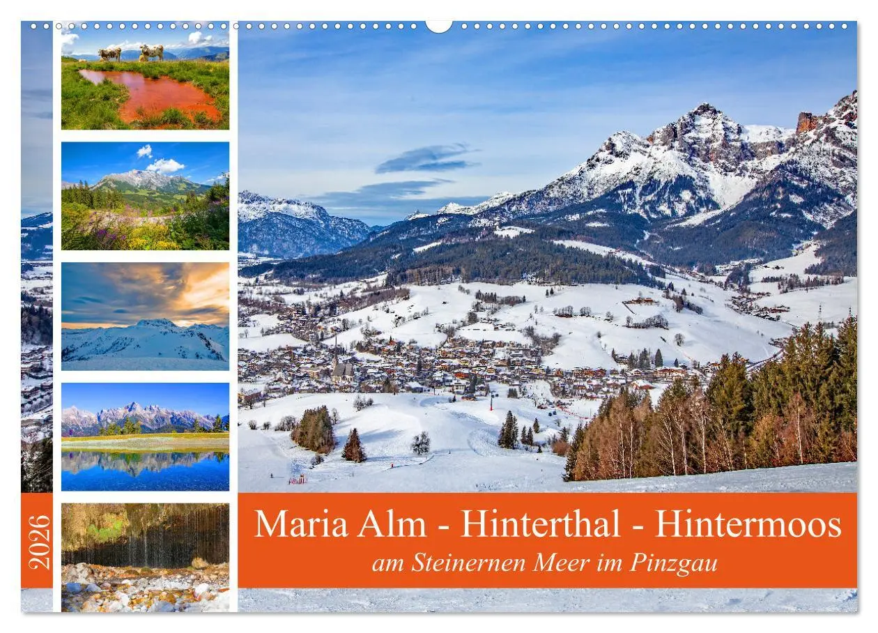 Cover: 9783457452394 | Maria Alm - Hinterthal - Hintermoos (Wandkalender 2026 DIN A2...