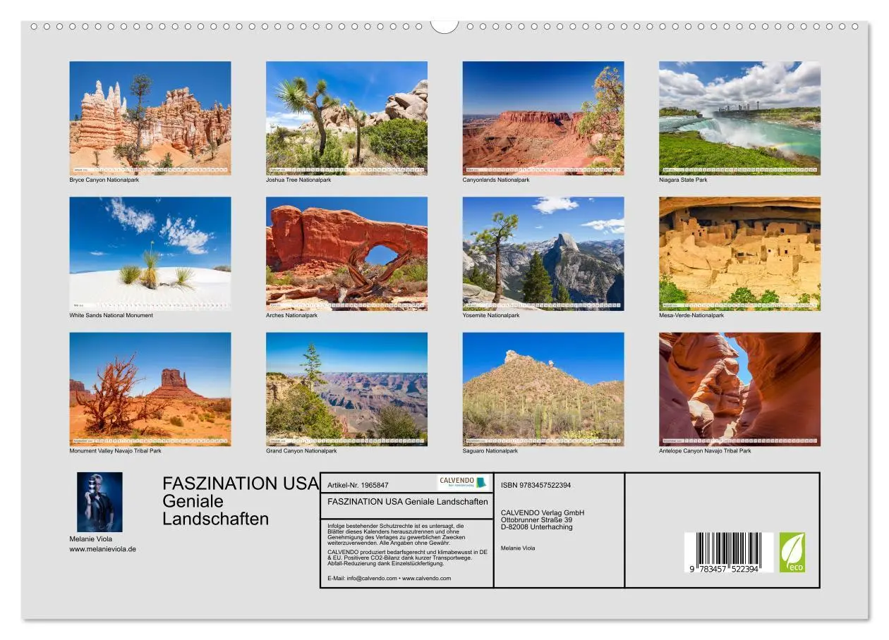 Bild: 9783457522394 | FASZINATION USA Geniale Landschaften (hochwertiger Premium...