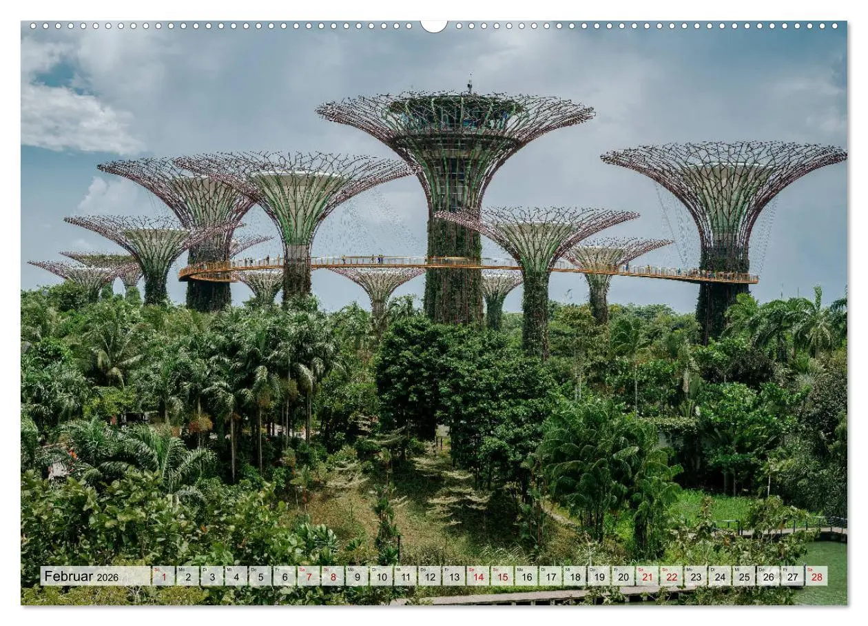 Bild: 9783457832394 | Singapur entdecken (Wandkalender 2026 DIN A2 quer), CALVENDO...