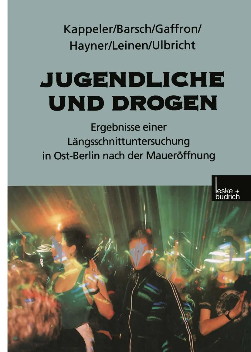 Cover: 9783810022394 | Jugendliche und Drogen | Manfred Kappeler (u. a.) | Taschenbuch | 1999