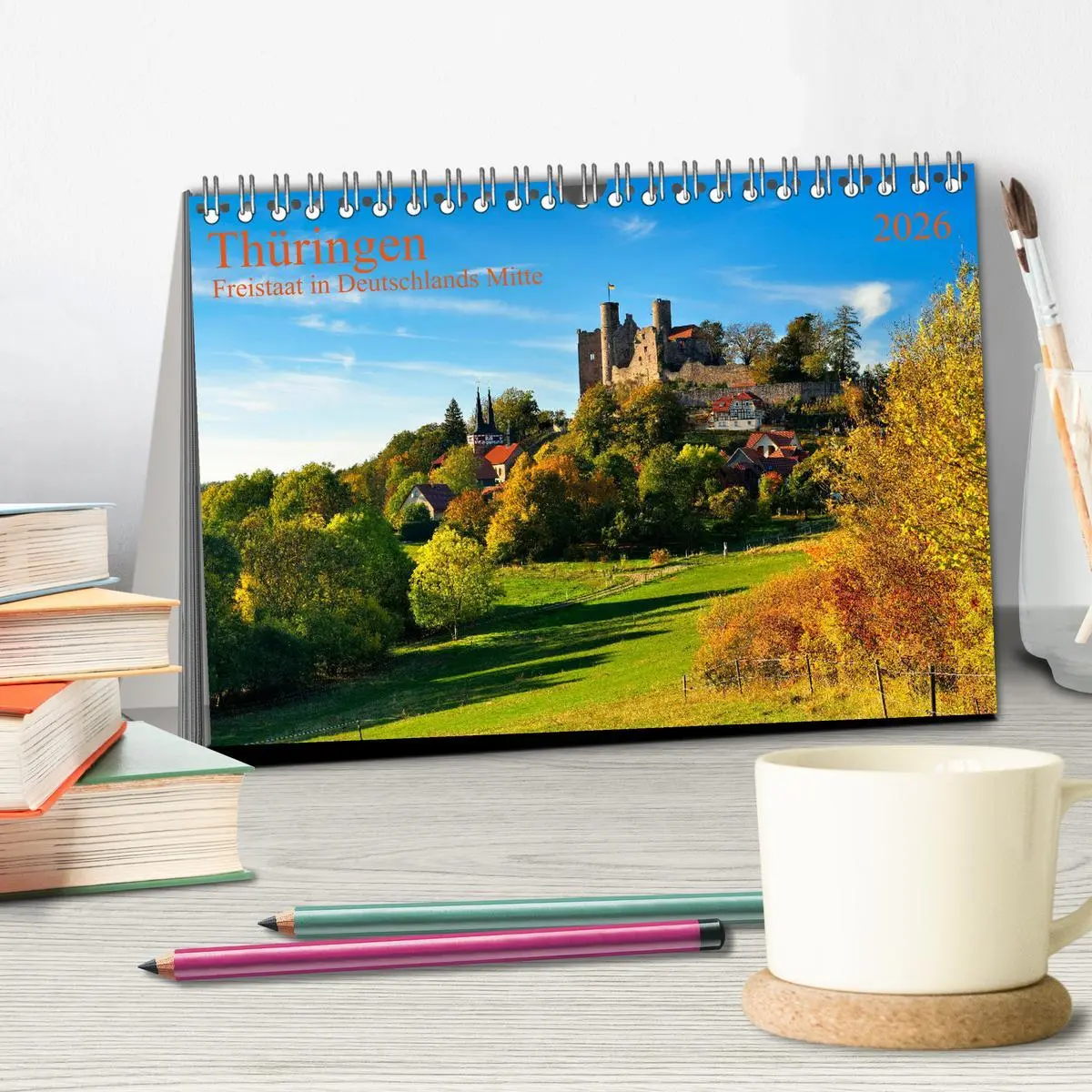 Bild: 9783457752494 | Thüringen Freistaat in Deutschlands Mitte (Tischkalender 2026 DIN...